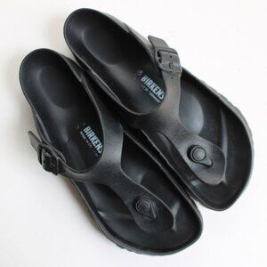 Birkenstock Women's Black Gizeh Essentials EVA Sandals Size 38 / 7 US